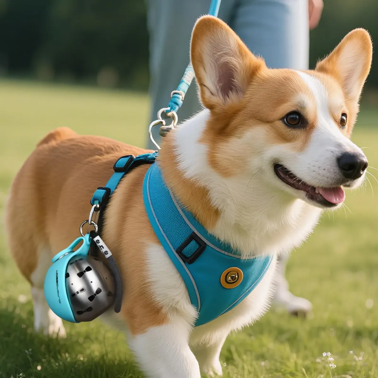 Botella de paseo para perro